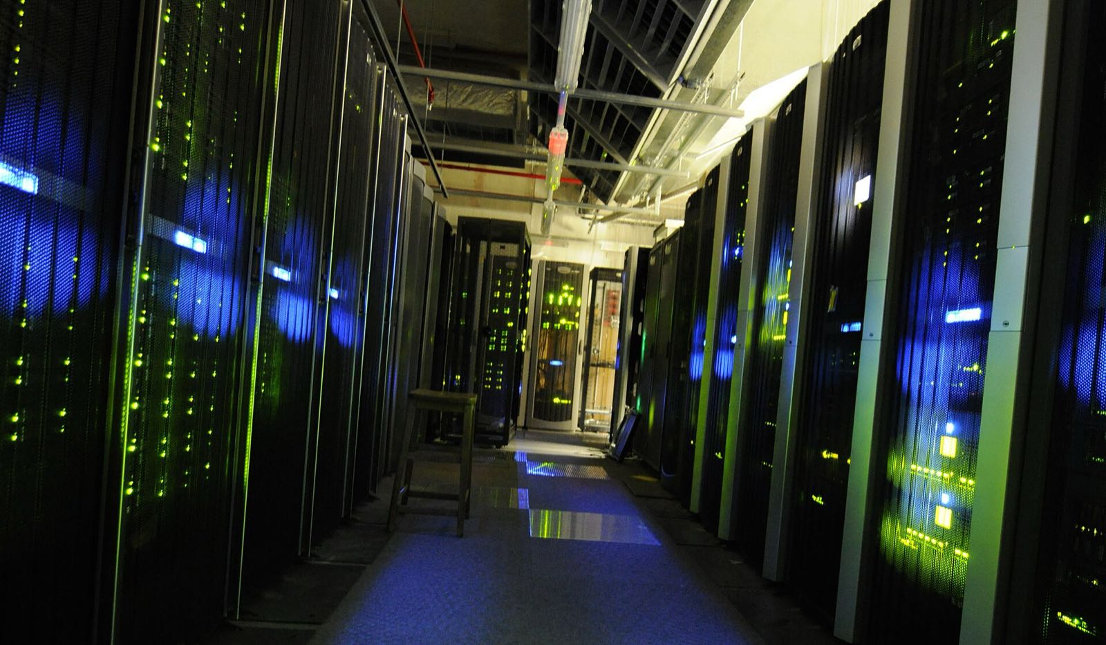 The server room at The National Archives