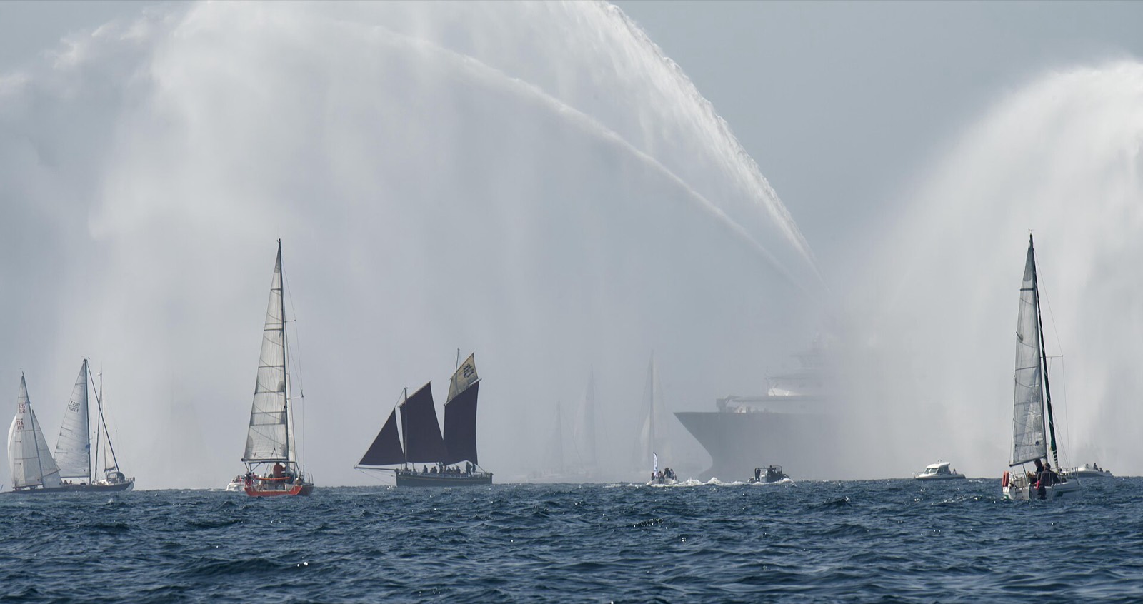 During the Brest International Maritime Festival 2024, majestic sailing ships, traditional boats, and vessels from all over the world gathered in Brest harbor. For six days, 627 bo